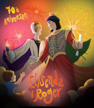 Elisenda i Roger. Diseño Claudia Fuertes (2026) 